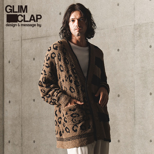 50％OFF SALE セール GLIMCLAP グリムクラップ Mole sweater asymmetry design cardigan