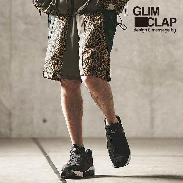 2024 春夏 3rd 先行予約 6月上旬〜中旬入荷予定 GLIMCLAP グリムクラップ Pattern on pattern design shorts ショートパンツ atfpts