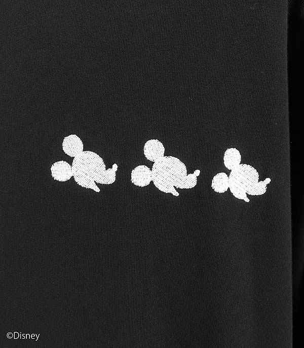 2024 春夏 3rd 先行予約 7月上旬〜中旬入荷予定 GLIMCLAP グリムクラップ Mickey Mouse/Embroidered Oversized T-shirt メンズ atftps