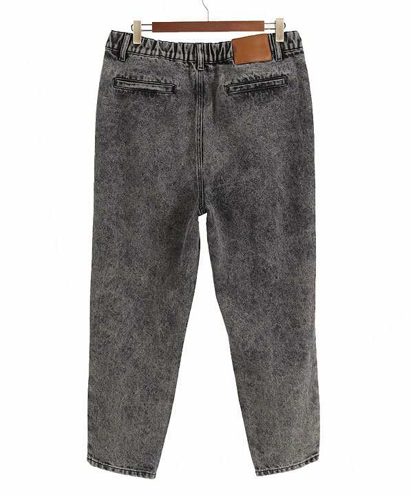 2024 春夏 3rd 先行予約 7月上旬〜中旬入荷予定 GLIMCLAP グリムクラップ Chemical wash denim soft balloon silhouette pants atfpts