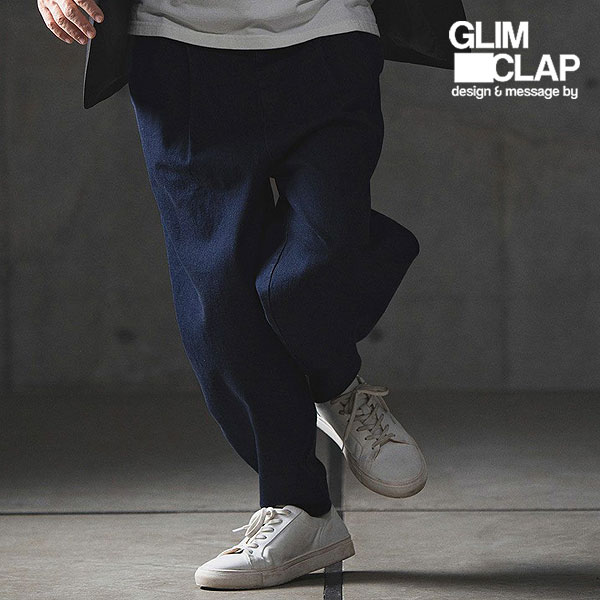 2024 秋冬 1st 先行予約 8月中旬〜下旬入荷予定 GLIMCLAP グリムクラップ Denim balloon silhouette pants メンズ パンツ atfpts