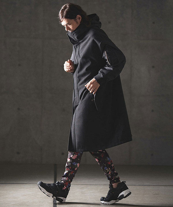 2024 秋冬 1st 先行予約 8月中旬〜下旬入荷予定 GLIMCLAP グリムクラップ Tight fit track pants -revival botanical pattern- メンズ