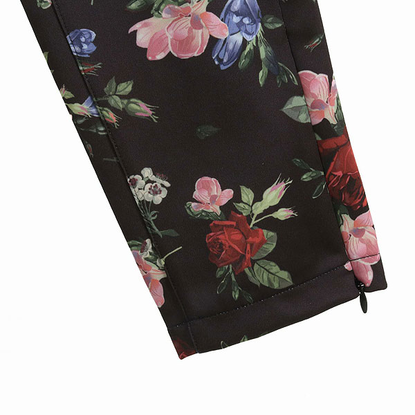 2024 秋冬 1st 先行予約 8月中旬〜下旬入荷予定 GLIMCLAP グリムクラップ Tight fit track pants -revival botanical pattern- メンズ