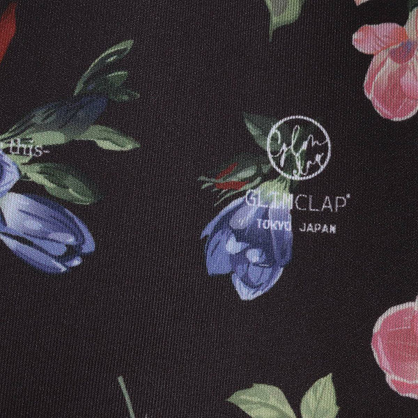 2024 秋冬 1st 先行予約 8月中旬〜下旬入荷予定 GLIMCLAP グリムクラップ Tight fit track pants -revival botanical pattern- メンズ