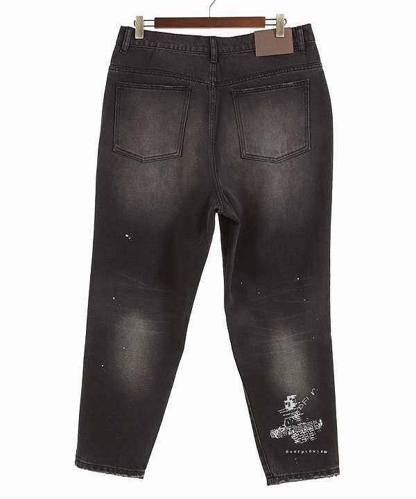 2024 秋冬 1st 先行予約 9月中旬〜下旬入荷予定 GLIMCLAP グリムクラップ Used processing denim balloon silhouette pants メンズ