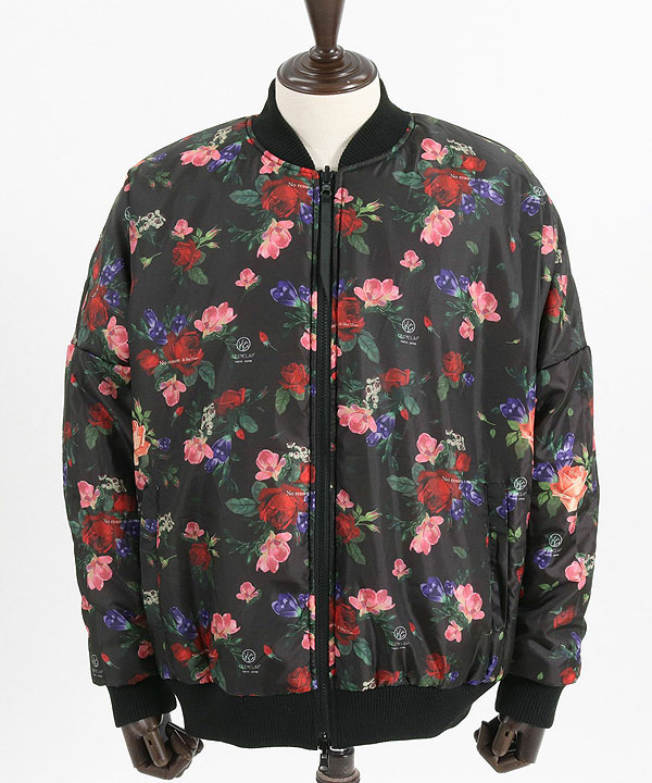 2024 秋冬 2nd 先行予約 10月中旬〜下旬入荷予定 GLIMCLAP Reversible flight jacket -original patterned lining-