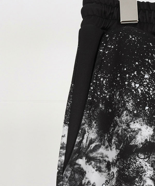 2024 秋冬 3rd 先行予約 12月上旬〜中旬入荷予定 GLIMCLAP グリムクラップ Tight fit track pants -graphic original pattern- atfpts