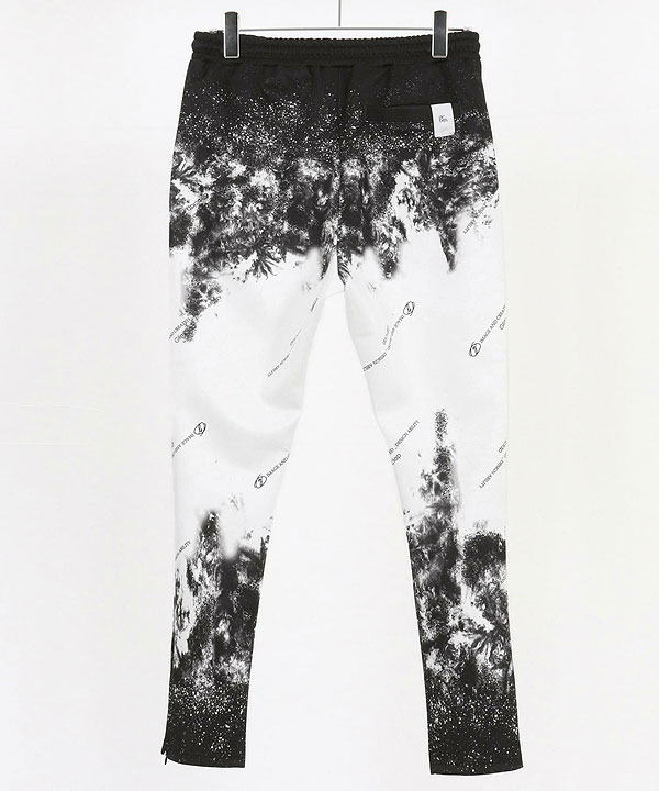 2024 秋冬 3rd 先行予約 12月上旬〜中旬入荷予定 GLIMCLAP グリムクラップ Tight fit track pants -graphic original pattern- atfpts