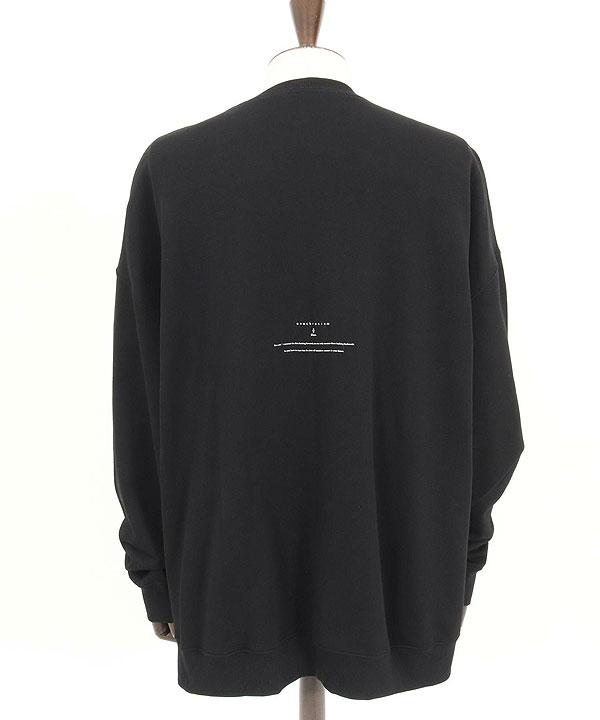 2024 秋冬 3rd 先行予約 11月上旬〜中旬入荷予定 GLIMCLAP グリムクラップ Printed oversized sweatshirt -Girl & Ambience-