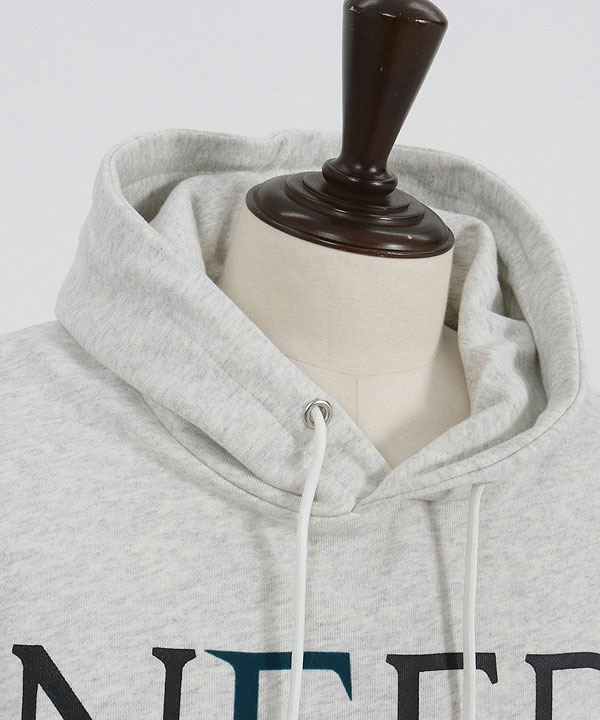 2024 秋冬 3rd 先行予約 11月上旬〜中旬入荷予定 GLIMCLAP グリムクラップ Printed oversized sweathoodie -NEED IN ME logo-