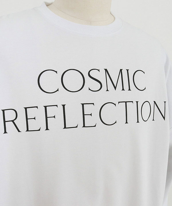 2024 秋冬 3rd 先行予約 11月上旬〜中旬入荷予定 GLIMCLAP グリムクラップ Printed oversized cut sew -Mini-pile fabric lining- atftps