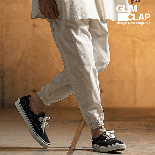 2025 春夏 1st 先行予約 2月下旬〜3月上旬入荷予定 GLIMCLAP グリムクラップ Balloon silhouette jogger pants パンツ atfpts