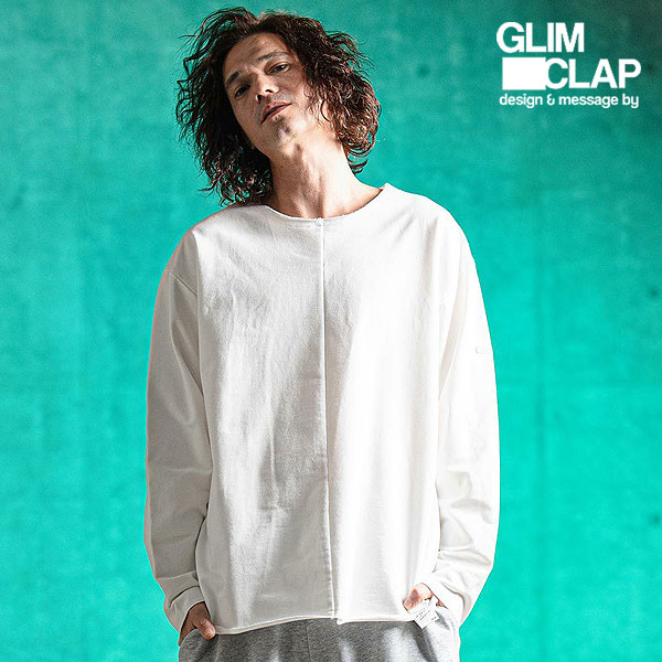 GLIMCLAP グリムクラップ Boxy silhouette long sleeve T-shirt Tシャツ atftps