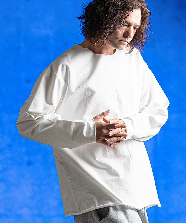 GLIMCLAP グリムクラップ Boxy silhouette long sleeve T-shirt T