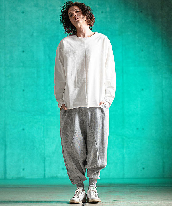 GLIMCLAP グリムクラップ Boxy silhouette long sleeve T-shirt Tシャツ atftps GLIMCLAP グリムクラップ Boxy silhouette long sleeve T-shirt T