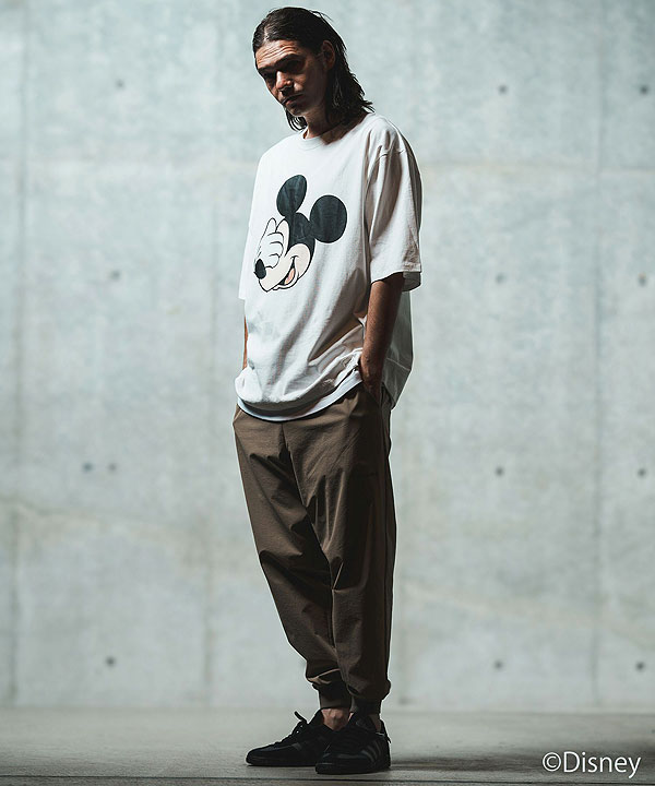 2025 春夏 2nd 先行予約 6月上旬〜中旬入荷予定 GLIMCLAP グリムクラップ Printed T-shirtr -Mickey Mouse- キャンセル不可 atftps