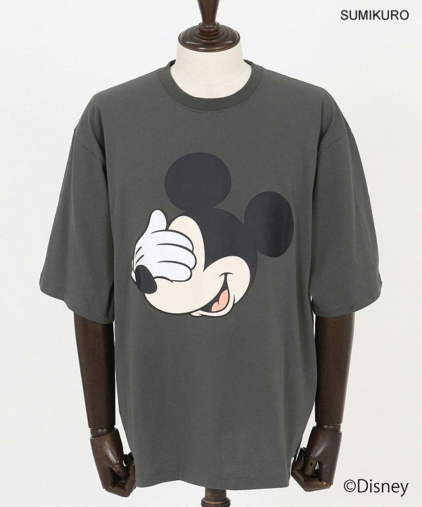 2025 春夏 2nd 先行予約 6月上旬〜中旬入荷予定 GLIMCLAP グリムクラップ Printed T-shirtr -Mickey Mouse- キャンセル不可 atftps