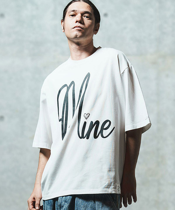 2025 春夏 2nd 先行予約 5月上旬〜中旬入荷予定 GLIMCLAP グリムクラップ Printed T-shirtr -Mine logo design- Tシャツ atftps