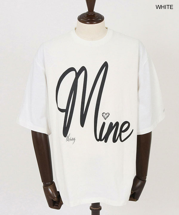 2025 春夏 2nd 先行予約 5月上旬〜中旬入荷予定 GLIMCLAP グリムクラップ Printed T-shirtr -Mine logo design- Tシャツ atftps