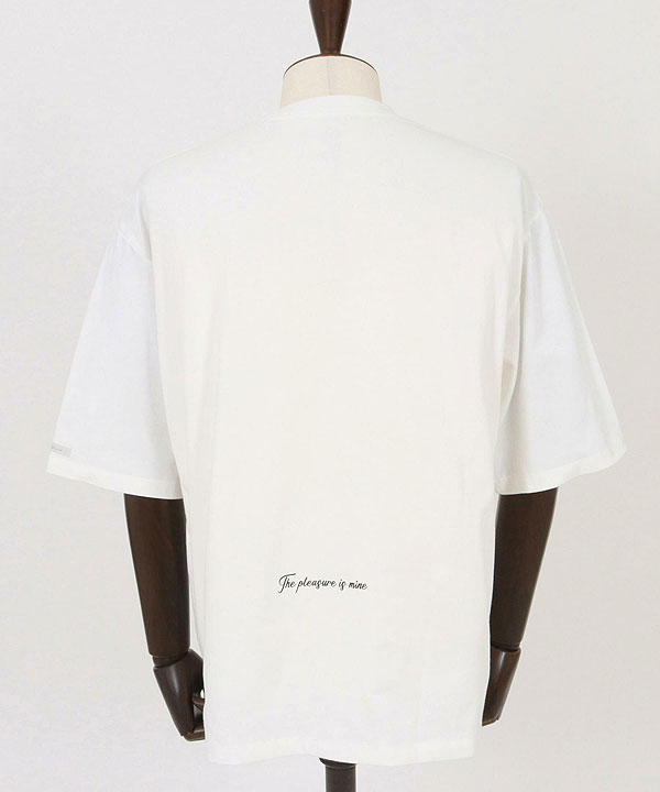 2025 春夏 2nd 先行予約 5月上旬〜中旬入荷予定 GLIMCLAP グリムクラップ Printed T-shirtr -Mine logo design- Tシャツ atftps