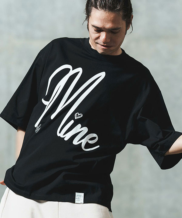 2025 春夏 2nd 先行予約 5月上旬〜中旬入荷予定 GLIMCLAP グリムクラップ Printed T-shirtr -Mine logo design- Tシャツ atftps