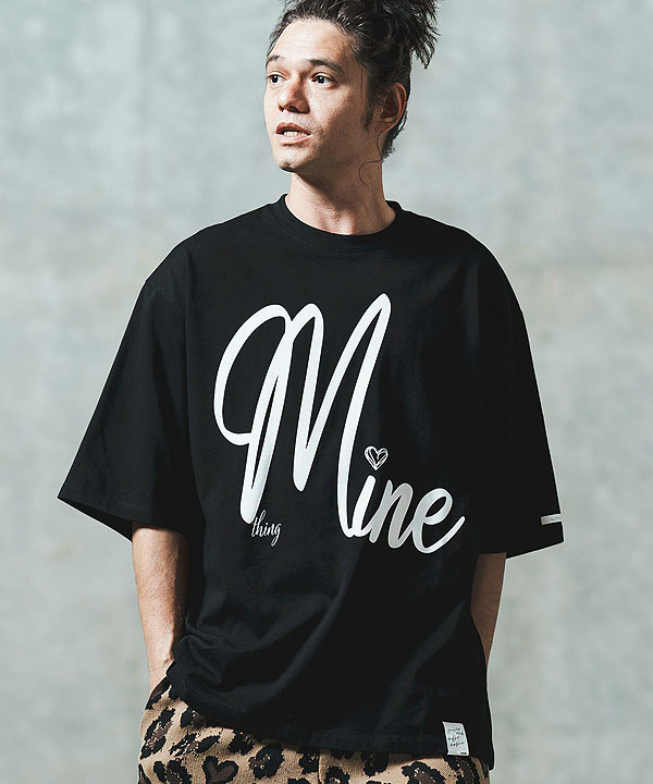 2025 春夏 2nd 先行予約 5月上旬〜中旬入荷予定 GLIMCLAP グリムクラップ Printed T-shirtr -Mine logo design- Tシャツ atftps