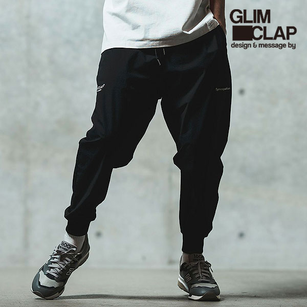 2025 春夏 2nd 先行予約 6月上旬〜下旬入荷予定 GLIMCLAP グリムクラップ Mini-ripstop nylon fabric jogger pants atfpts