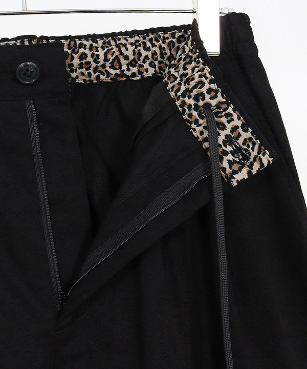 2025 秋冬 1st 先行予約 8月中旬〜下旬入荷予定 GLIMCLAP グリムクラップ Wide-leg trousers -stretch chino cloth- メンズ atfpts