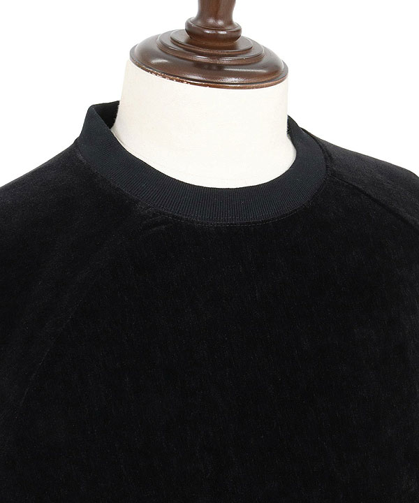 2025 秋冬 1st 先行予約 8月下旬〜9月上旬入荷予定 GLIMCLAP グリムクラップ Velour fabric pullover -Adjustable hem design- atftps