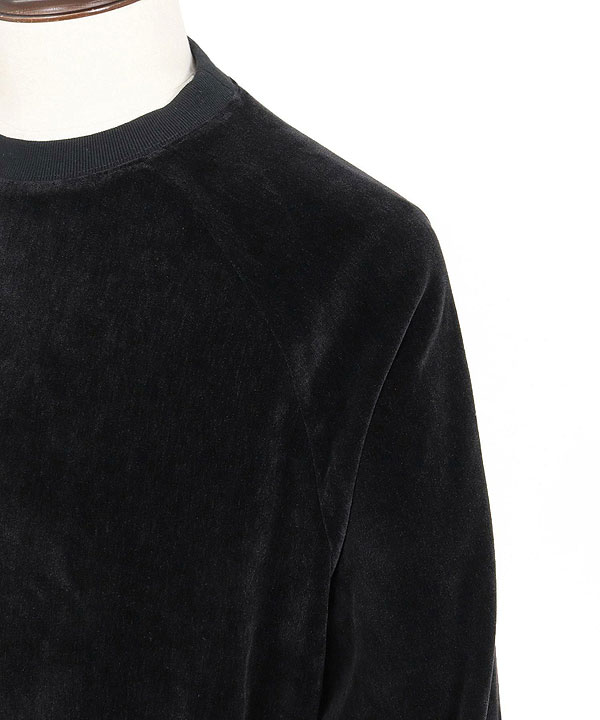 2025 秋冬 1st 先行予約 8月下旬〜9月上旬入荷予定 GLIMCLAP グリムクラップ Velour fabric pullover -Adjustable hem design- atftps