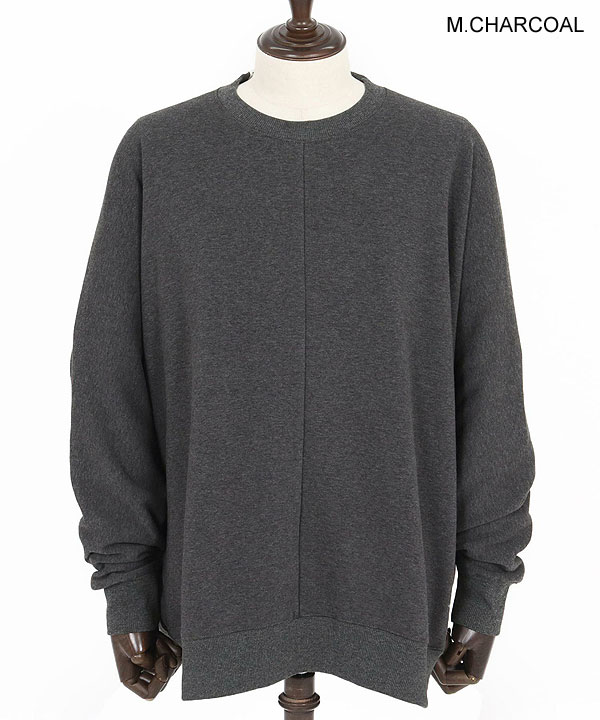 2025 秋冬 1st 先行予約 8月中旬〜下旬入荷予定 GLIMCLAP Dolman sleeve detail pullover -Bonded fleece-lined double-knit fabric-