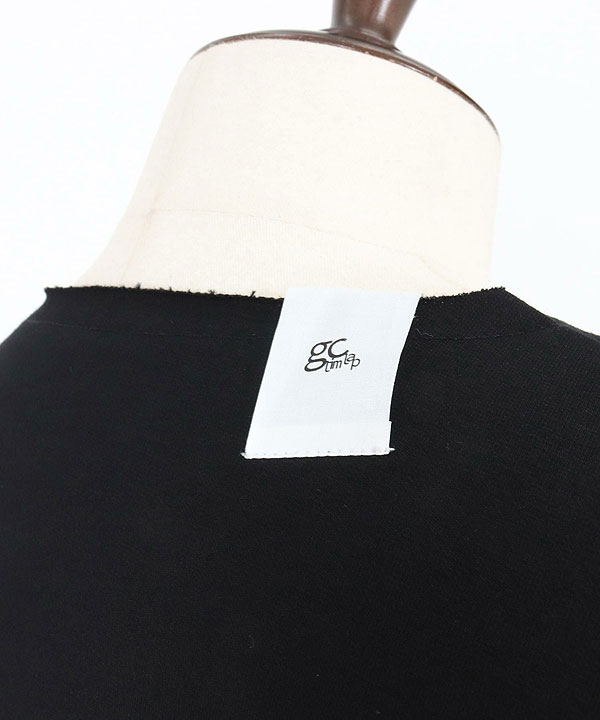 2025 秋冬 1st 先行予約 8月中旬〜下旬入荷予定 GLIMCLAP グリムクラップ Boxy silhouette long sleeve T-shirt -Mini pile sweat fabric-