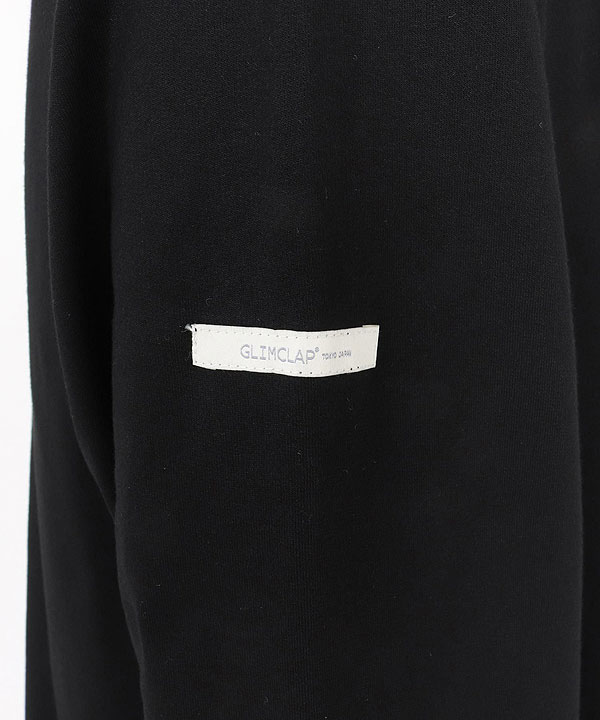 2025 秋冬 1st 先行予約 8月中旬〜下旬入荷予定 GLIMCLAP グリムクラップ Boxy silhouette long sleeve T-shirt -Mini pile sweat fabric-