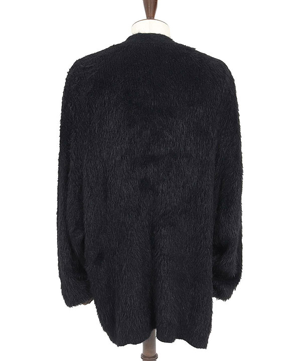 2025 秋冬 1st 先行予約 9月上旬〜中旬入荷予定 GLIMCLAP グリムクラップ Minimai detail cardigan -Feather yarn sweater- atftps