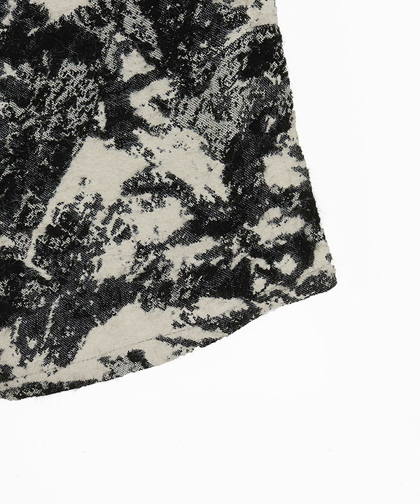 2025 秋冬 1st 先行予約 9月中旬〜下旬入荷予定 GLIMCLAP グリム Triple-pleated trousers-Brushed texture & Full patterned textile-_17