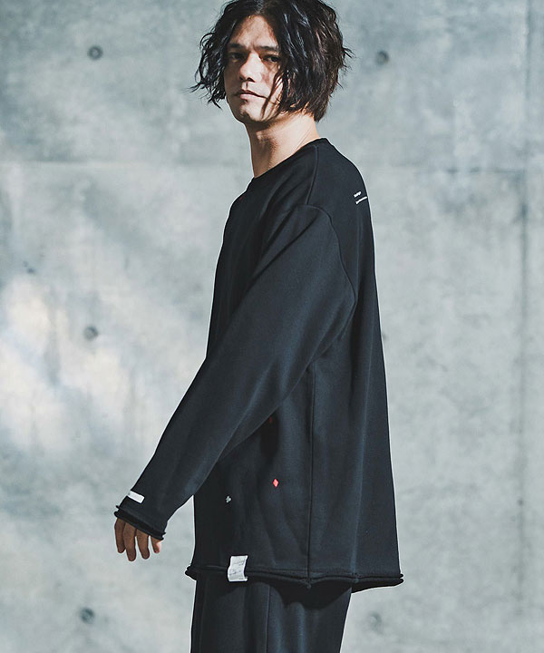 2025 秋冬 2nd 先行予約 10月中旬〜下旬入荷予定 GLIMCLAP グリムクラップ Card Stitch Emblem Sweatshirt キャンセル不可 atftps_11