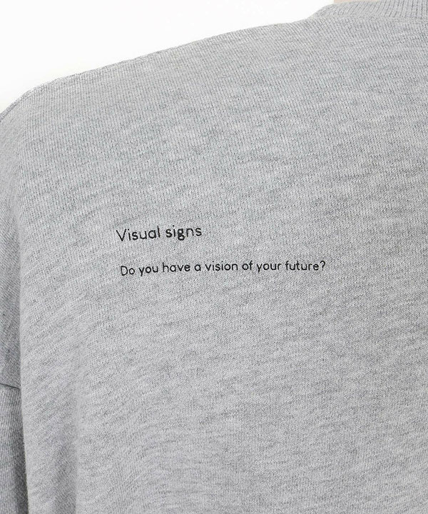 2025 秋冬 2nd 先行予約 10月中旬〜下旬入荷予定 GLIMCLAP グリムクラップ Card Stitch Emblem Sweatshirt キャンセル不可 atftps_14