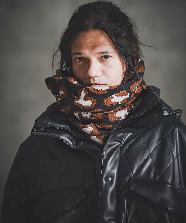 2025 秋冬 2nd 先行予約 11月上旬〜中旬入荷予定 GLIMCLAP グリムクラップ Illusionism Leopard Pattern Knitsnood キャンセル不可_10