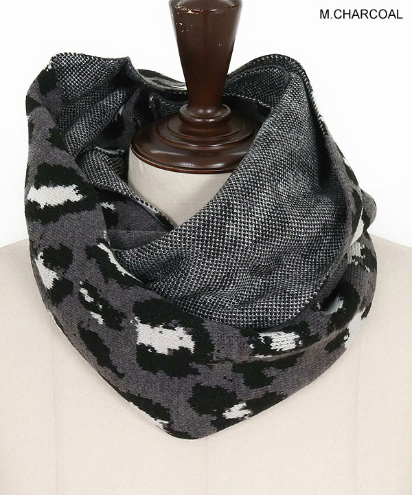 2025 秋冬 2nd 先行予約 11月上旬〜中旬入荷予定 GLIMCLAP グリムクラップ Illusionism Leopard Pattern Knitsnood キャンセル不可_15