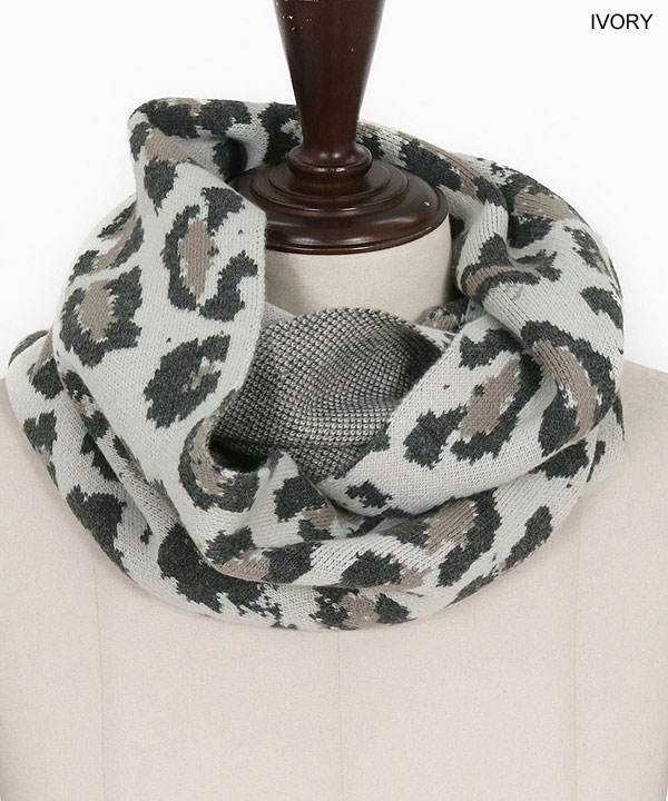 2025 秋冬 2nd 先行予約 11月上旬〜中旬入荷予定 GLIMCLAP グリムクラップ Illusionism Leopard Pattern Knitsnood キャンセル不可_16