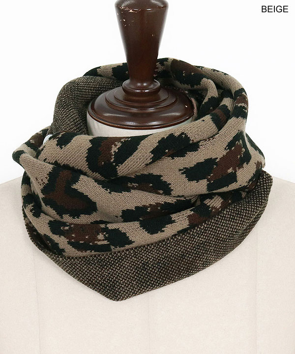 2025 秋冬 2nd 先行予約 11月上旬〜中旬入荷予定 GLIMCLAP グリムクラップ Illusionism Leopard Pattern Knitsnood キャンセル不可_17