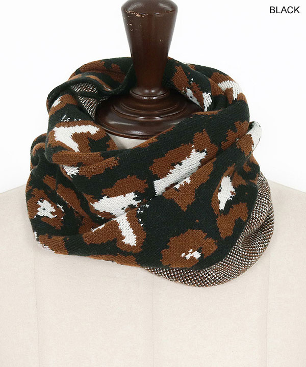 2025 秋冬 2nd 先行予約 11月上旬〜中旬入荷予定 GLIMCLAP グリムクラップ Illusionism Leopard Pattern Knitsnood キャンセル不可_18