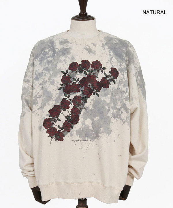 2025 秋冬 2nd 先行予約 10月中旬〜下旬入荷予定 GLIMCLAP グリムクラップ Relic Oversized Sweatshirt キャンセル不可 atftps_16