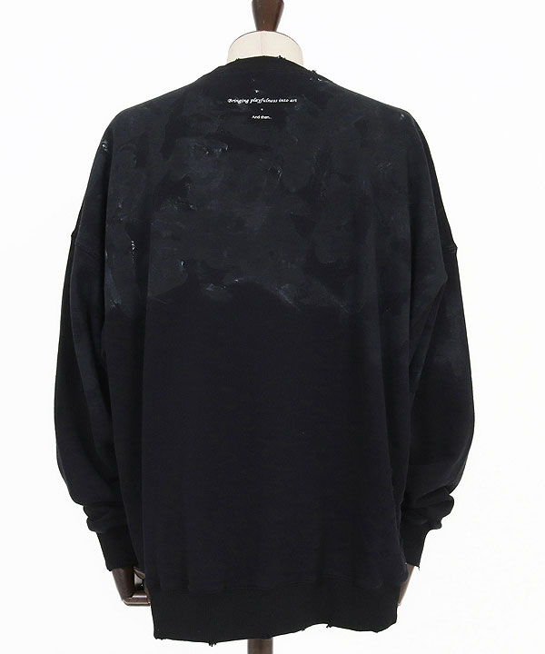 2025 秋冬 2nd 先行予約 10月中旬〜下旬入荷予定 GLIMCLAP グリムクラップ Relic Oversized Sweatshirt キャンセル不可 atftps_19