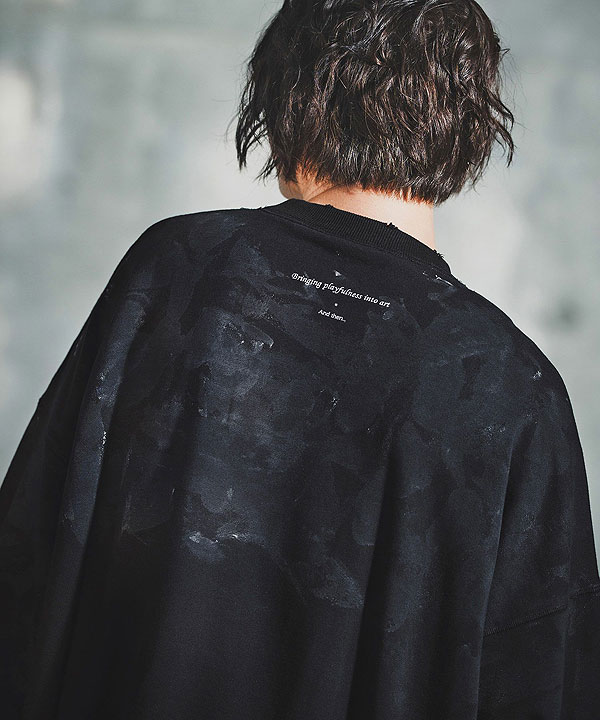 2025 秋冬 2nd 先行予約 10月中旬〜下旬入荷予定 GLIMCLAP グリムクラップ Relic Oversized Sweatshirt キャンセル不可 atftps_4