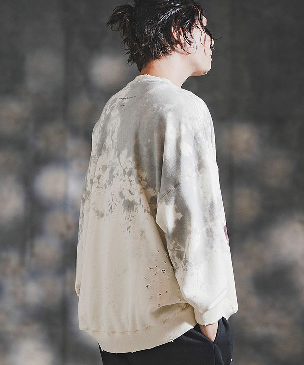 2025 秋冬 2nd 先行予約 10月中旬〜下旬入荷予定 GLIMCLAP グリムクラップ Relic Oversized Sweatshirt キャンセル不可 atftps_7