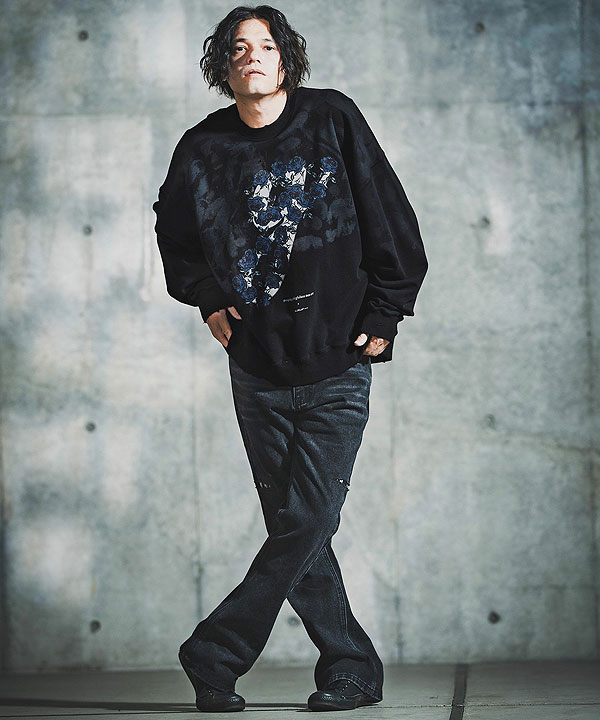 2025 秋冬 2nd 先行予約 10月中旬〜下旬入荷予定 GLIMCLAP グリムクラップ Relic Oversized Sweatshirt キャンセル不可 atftps_8