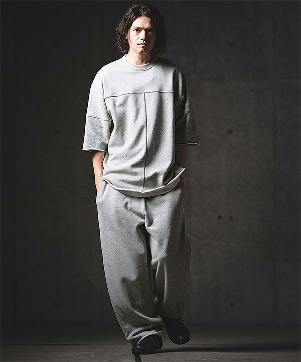 2026 春夏 1st 先行予約 2月中旬〜下旬入荷予定 GLIMCLAP グリムクラップ 3/4 Sleeve Sweat T-Shirt スウェット キャンセル不可 atftps_9