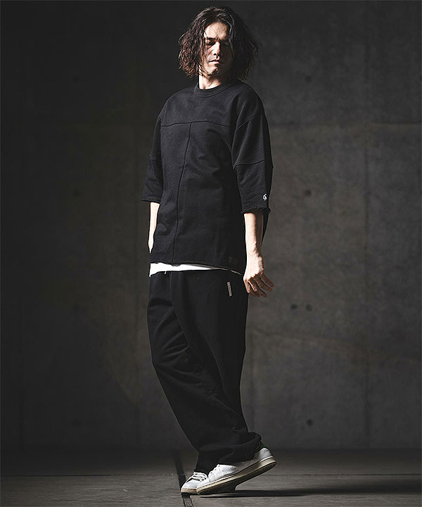2026 春夏 1st 先行予約 2月中旬〜下旬入荷予定 GLIMCLAP グリムクラップ 3/4 Sleeve Sweat T-Shirt スウェット キャンセル不可 atftps_7