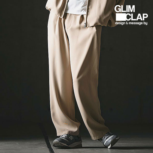 2026 春夏 1st 先行予約 2月中旬〜下旬入荷予定 GLIMCLAP グリムクラップ Relaxed Straight Trousers パンツ キャンセル不可 atfpts